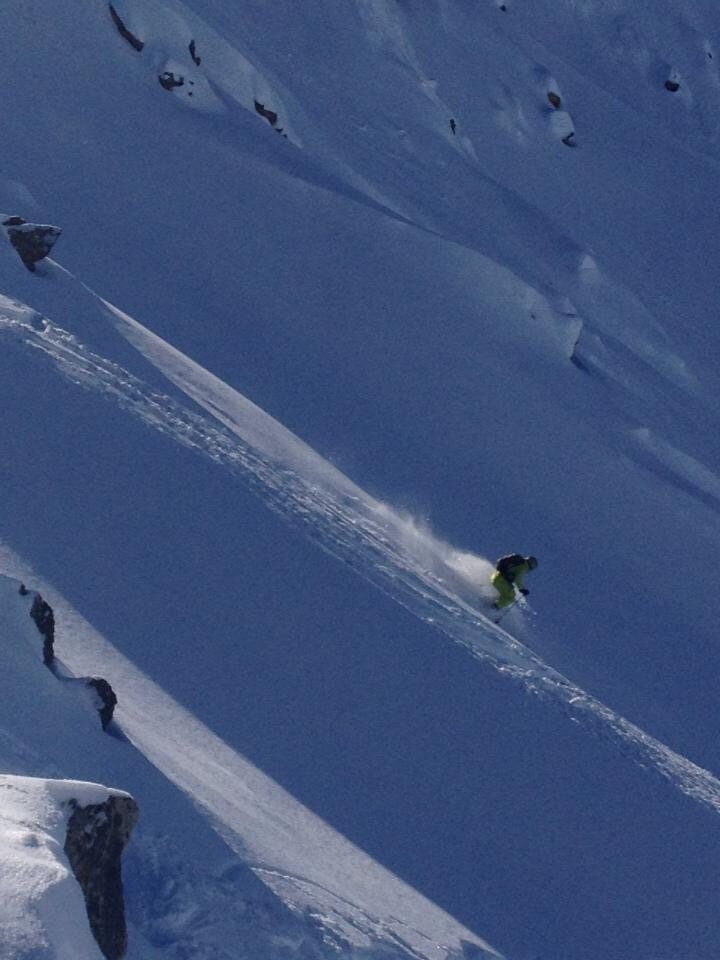 Hochfirst ski tour in the Ötztal Alps – view 1
