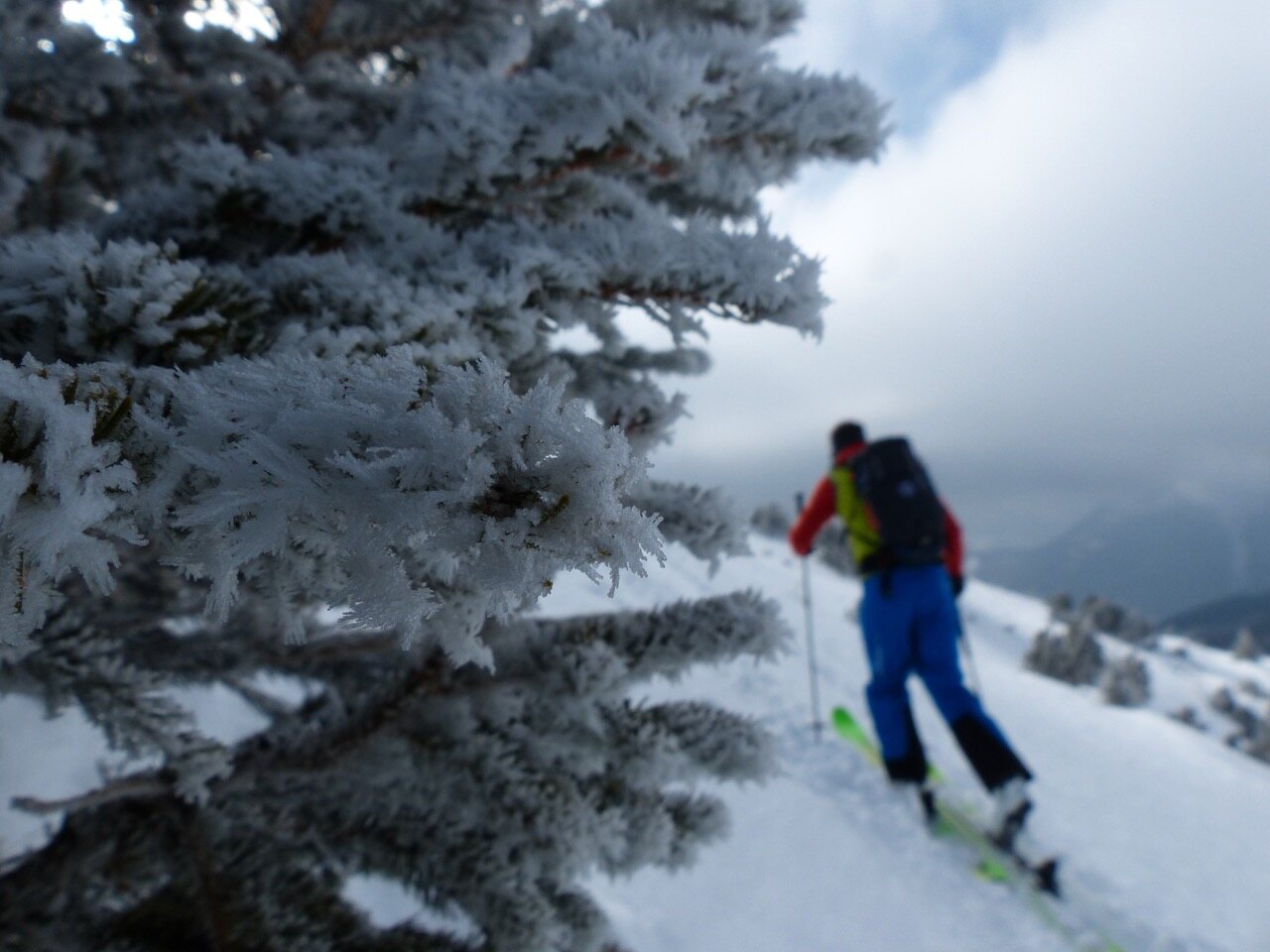 Königsjoch and Königskogel ski tour in the Ötztal Alps – view 1