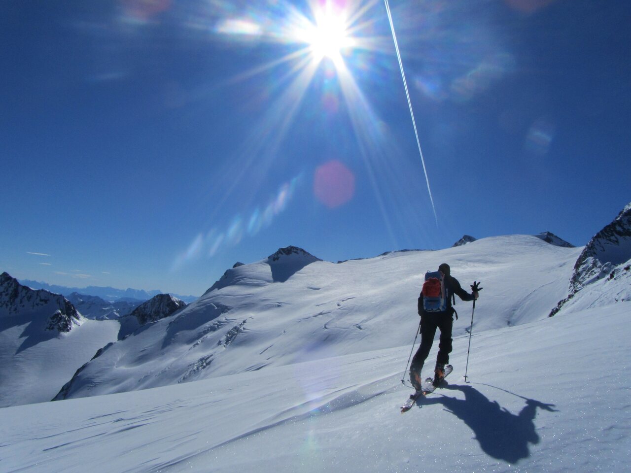 Vorderer Seelenkogel ski tour in the Ötztal Alps – view 1