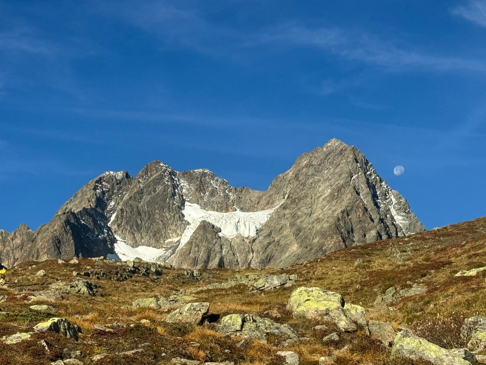 High alpine scenery at the Watzespitze